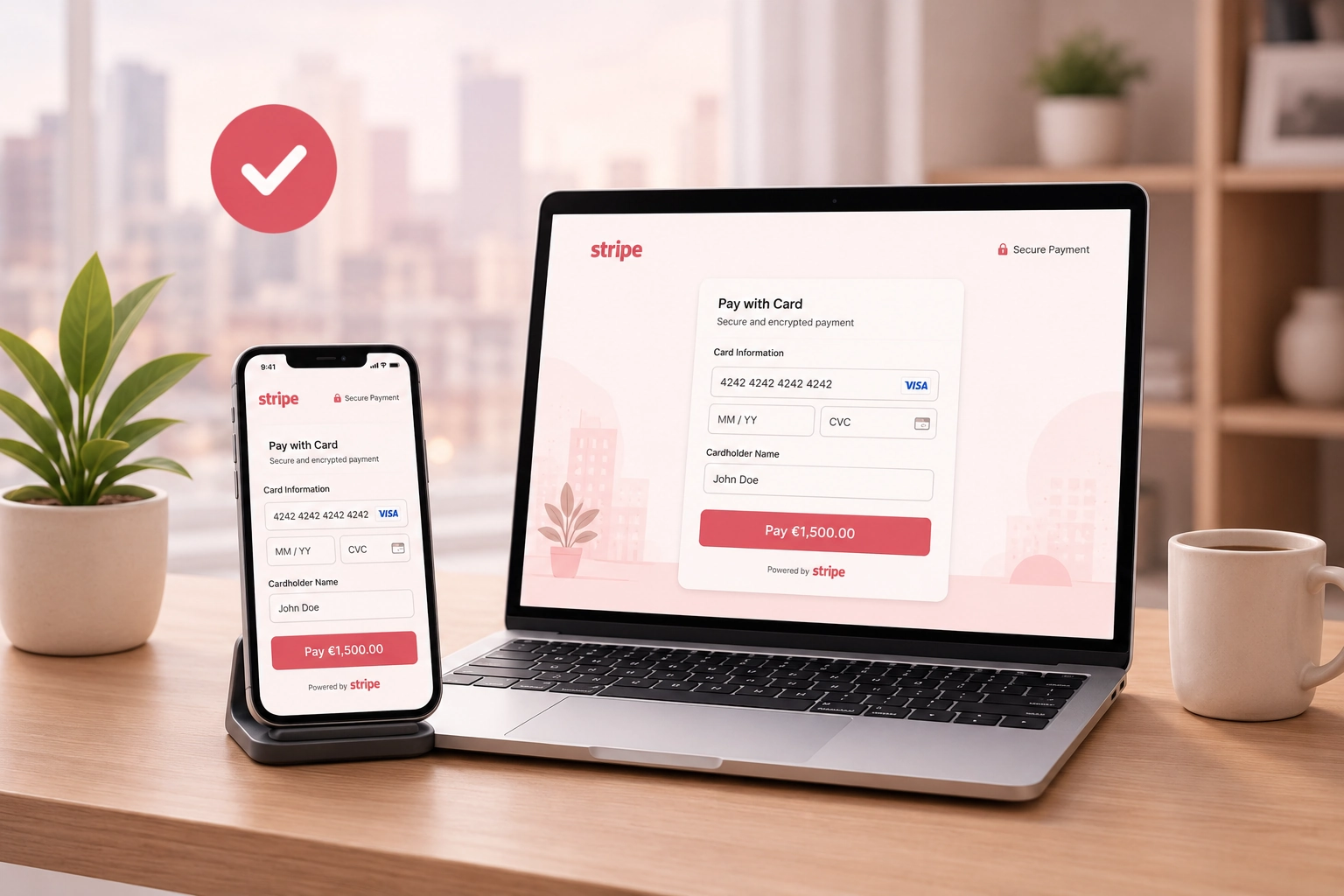Landlord signing up illustration