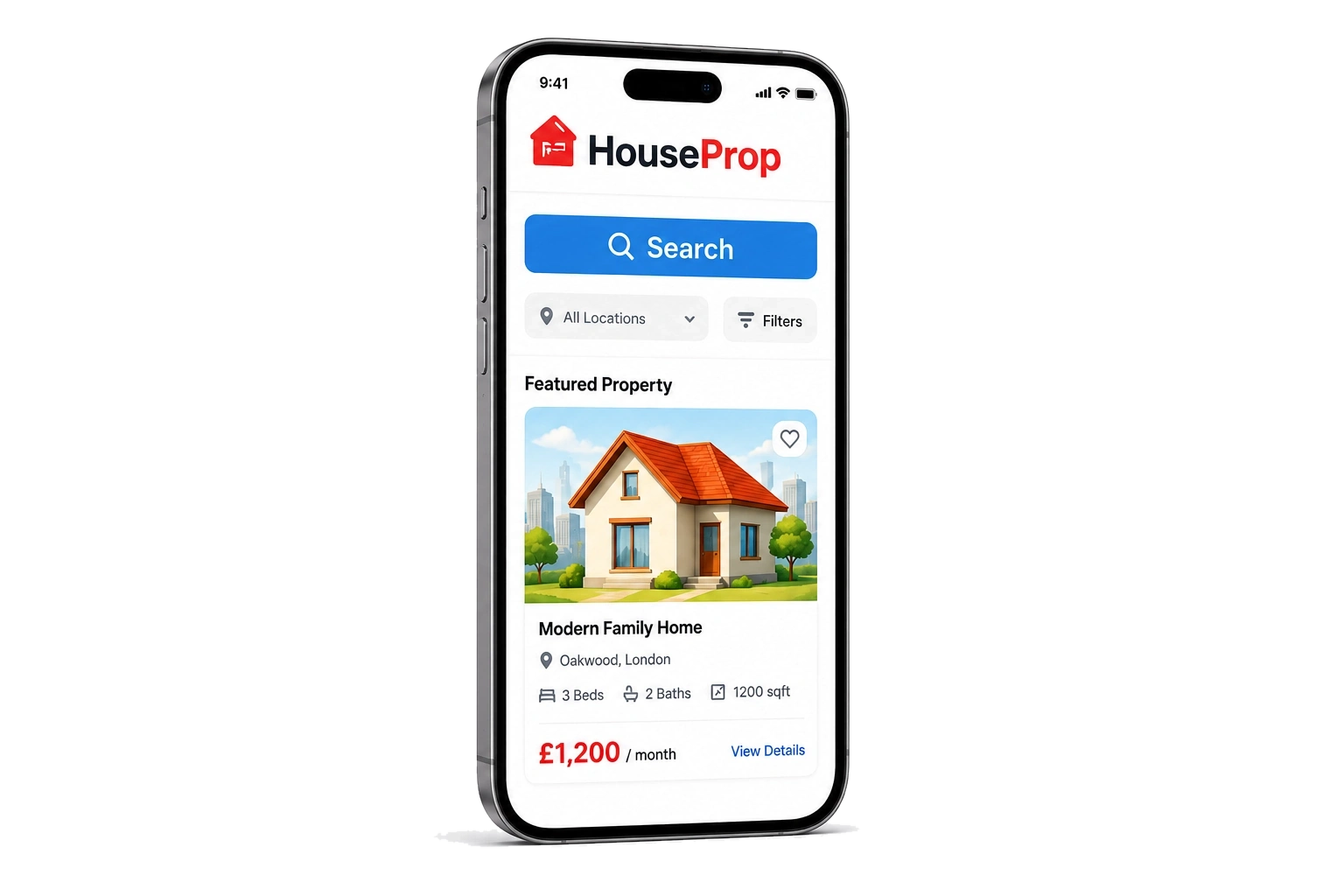 Tenant holding phone